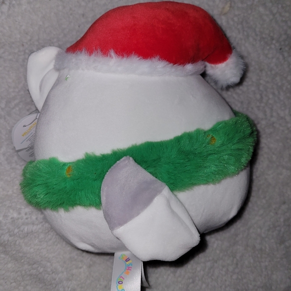 2022 Holiday Squishmallows 8 Inch Gracelynn the Fox Christmas Wreath New - Picture 3 of 5